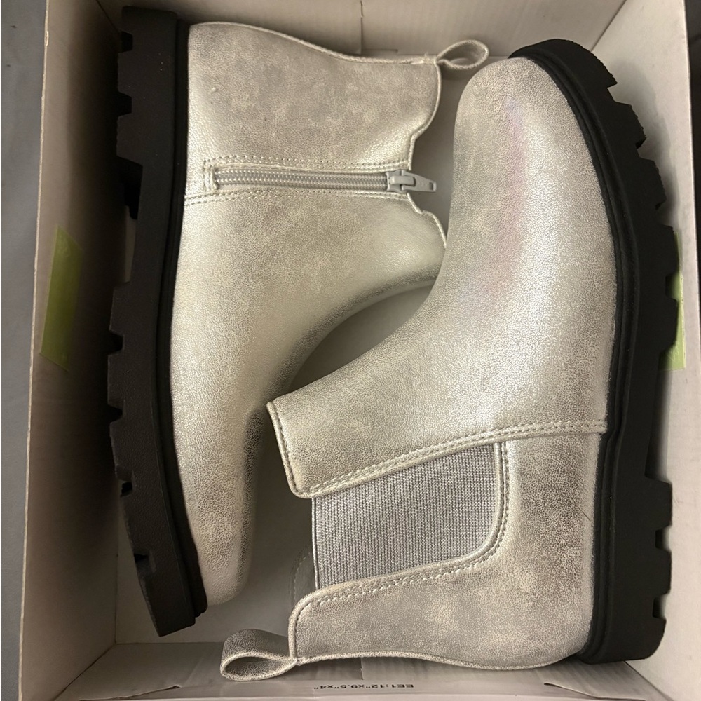 Sonoma Silver Ankle Boots